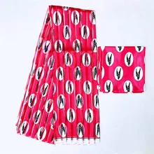 Атласная шелковая ткань, 4+ 2 ярдов/партия, цветная, быстрая, Nigrian, дизайн, Африканский воск, узор, атласная шелковая ткань для одежды TJ1109