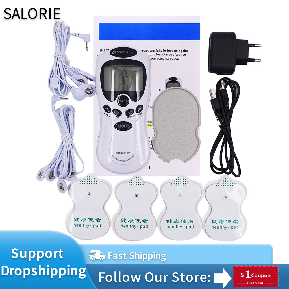 Ems Tens Machine Fisioterapia Electric Tens Unit Rilassamento Massaggiatore Per Il Corpo Della Pancia Assistenza Sanitaria Stimolatore Muscolare Elett