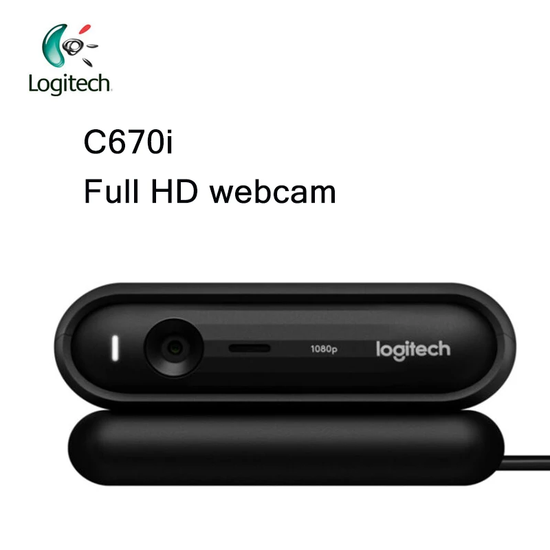 Logitech C670i CMOS HD видеовызовная веб-камера Поддержка официального теста для ПК/ноутбука Розничная посылка с разрешением USB2.0 1024*768