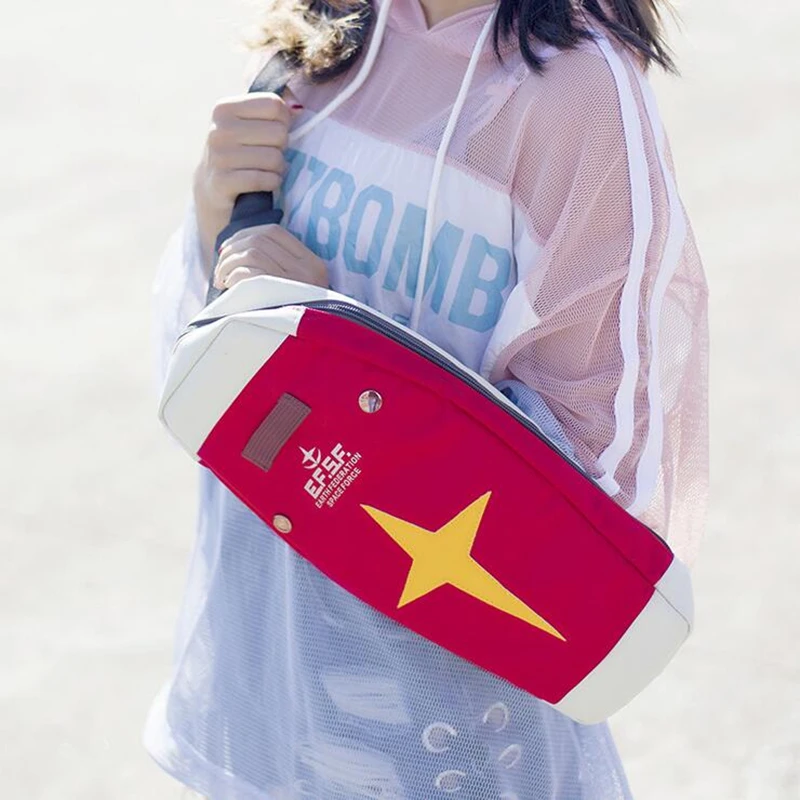 

RX-78-2 Shield Cosplay Student School Waist Messenger Bags Arm Single Shoulder Bag