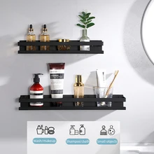 Bathroom Shelves No-drill Corner Shelf Wall Mount Bracket Storage Rack Shower Holder Toilet Organizer Bathroom Shelf Accessories