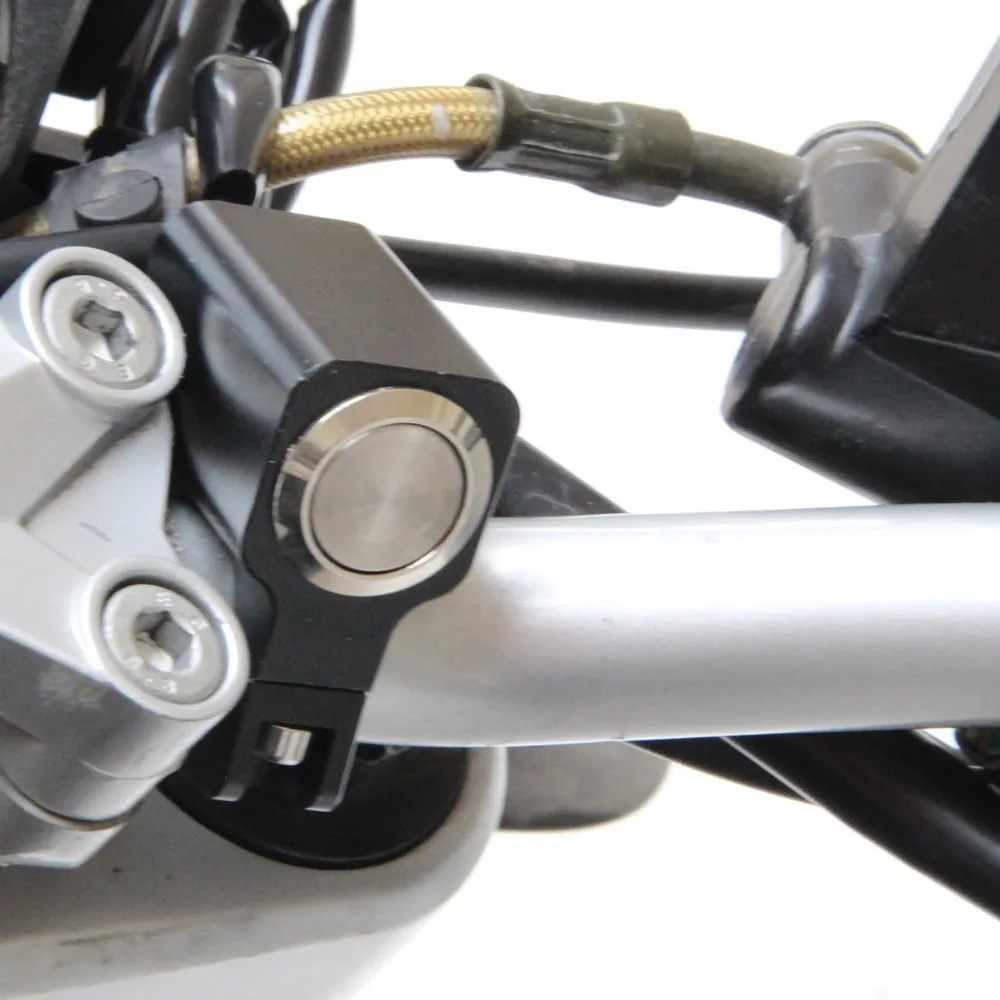 BOSMAA мотоциклетный светодиодный переключатель включения/выключения противотуманных фар 7/" 22 мм прожекторы батарея выключатель водонепроницаемый алюминиевый тормоз пусковой переключатель на лампочка противотуманные