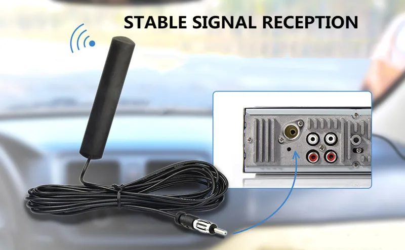 Auto Antenne Auto Stereo FM AM Radio Antenne Auto Adhesive Mount Versteckte Patch Antenne für Fahrzeug Lkw SUV Auto Stereo in Dash Kopf – Detail 5