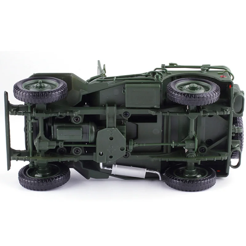 1:18 Модель джипы старая мировая война II Willys транспортные средства сплав модель автомобиля для детей игрушки подарки