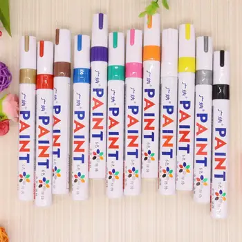 

Indelible Marker Pen Oil Fill Paint Pen Graffiti Multifunctional Tire Pen ZX