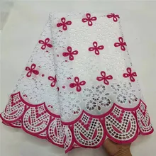 Швейцарская вуаль кружевная вышитая африканская кружевная ткань с камнями/вышитая бисером швейцарская вуаль хлопковая кружевная ткань для одежды HL100906