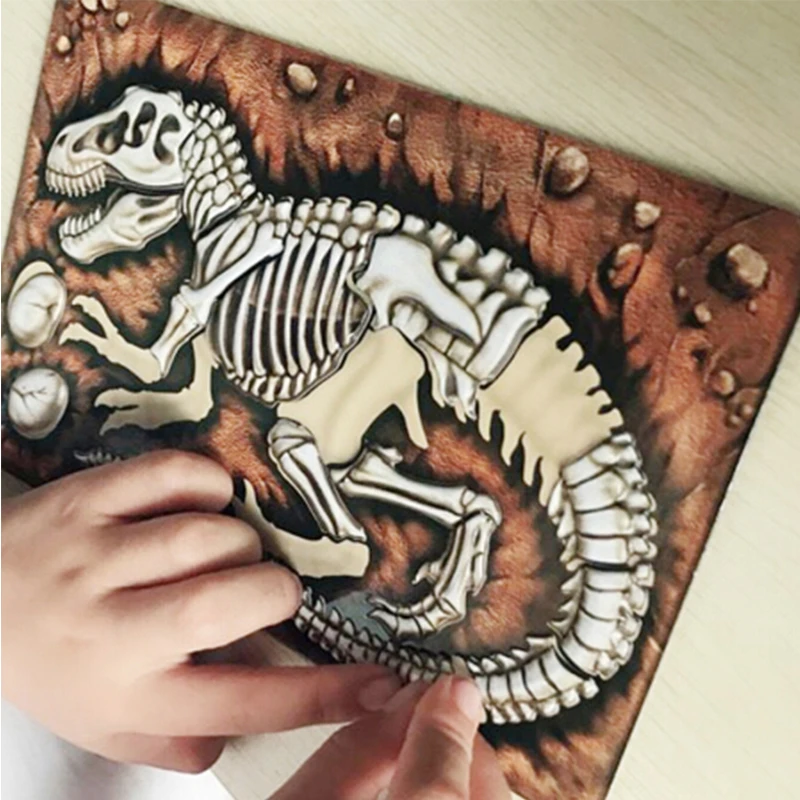 

8PCS 3D Paper Jigsaw Puzzles for Children Kids Toys Baby Educational Puzles