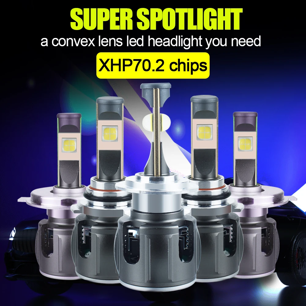 INLONG Xhp70 2nd Generation 9006 hb4 светодиодный фонарь H11 H8 H1 H7 h4 9012 9005 Автомобильные фары