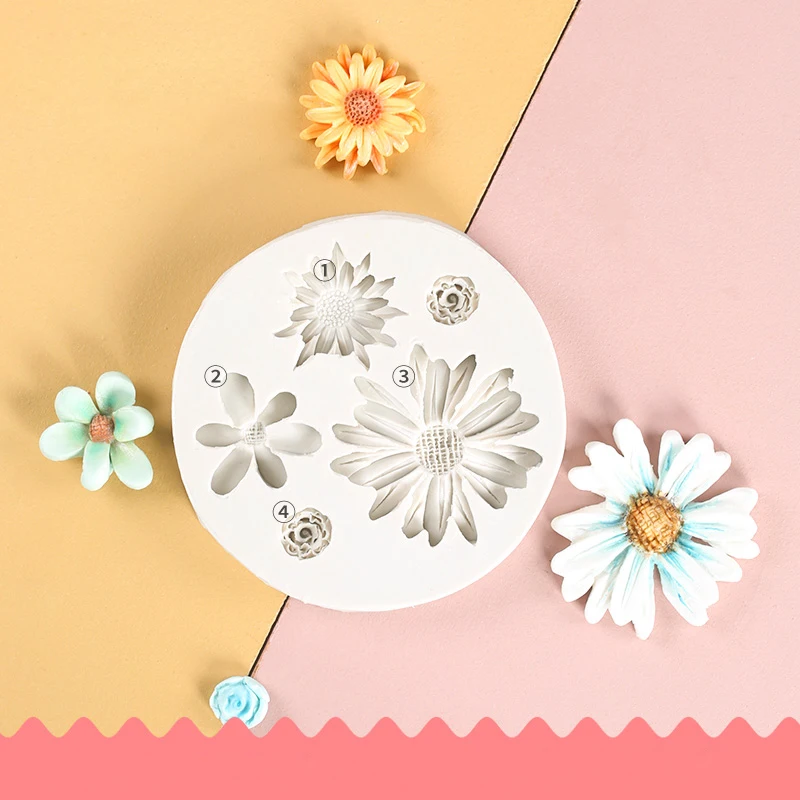 Little Flower Series Silicone Mold – Fondant, Sugarcraft, Chocolate, and Gumpaste Bakin... - SKU BTCD1017 - UGI Packaging
