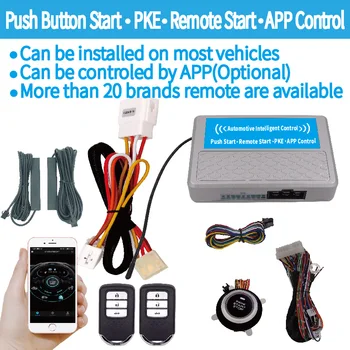 

Push start keyless entry Remote engine Start for Honda motor 4G or 2G smart phone APP control vehicle module is optional