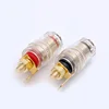 4Pairs 4MM Binding Post Connector Audio HIFI Cable Terminals, Binding Post for Speaker Amplifier, Brass With Gold Plated ► Photo 3/6