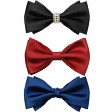 Галстук-бабочка высокого класса мужской унисекс костюм рубашка корейский Классический трендовый модный бизнес Свадебный Жених банкет галстук-бабочка взрослый подарки