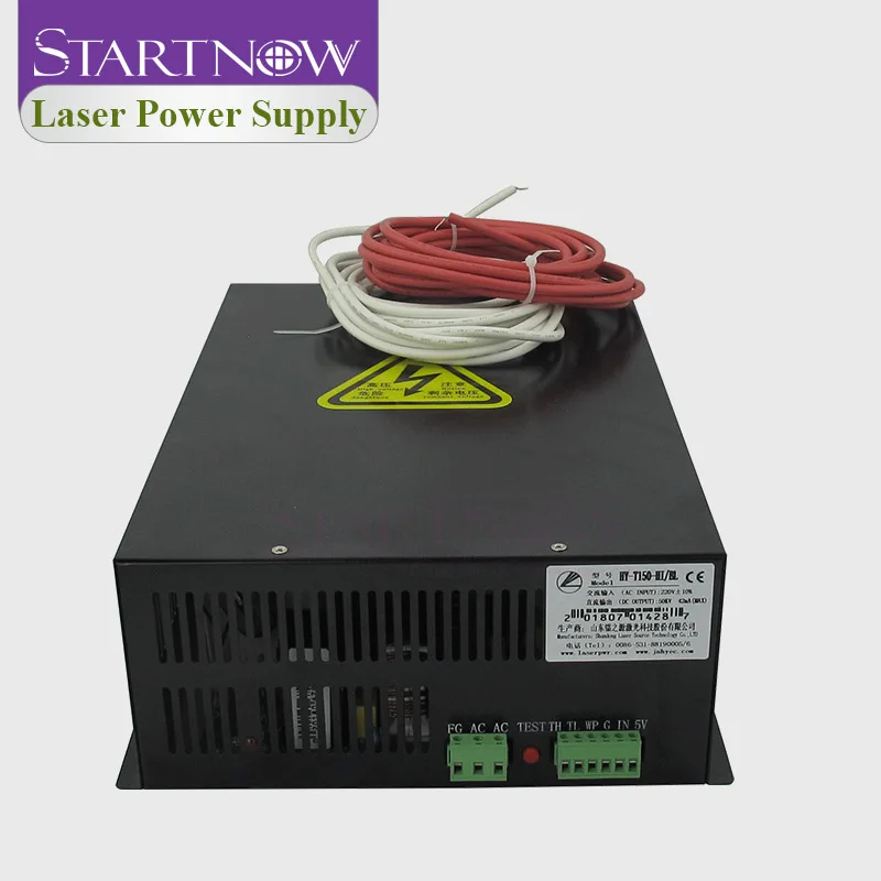 HY-T150-BL Co2 лазерный источник 110 В 220 В 150 Вт высоковольтный PSU Co2 лазерный источник питания для 300 Вт-800 Вт Co2 лазерная Складная трубка