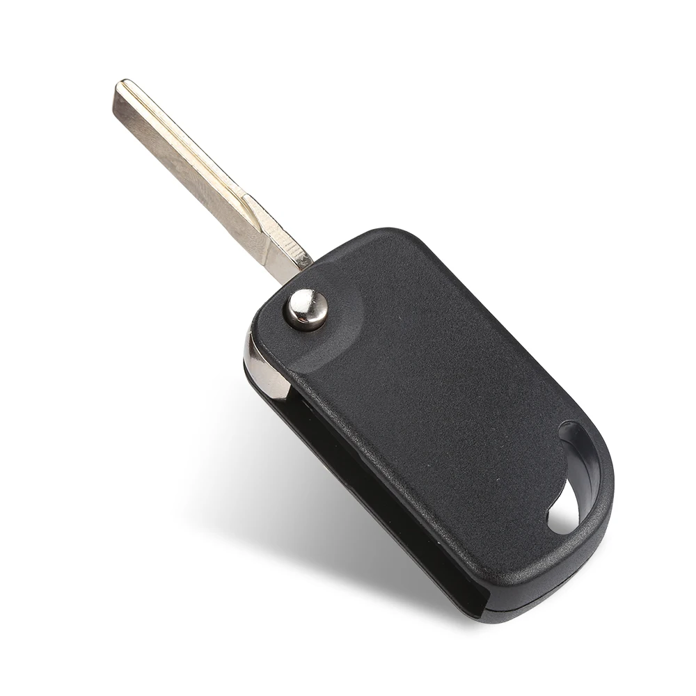 WhatsKey 10x For VW Volkswagen Sagitar Remote Car key Shell Transponder Auto Case Cover Folding Uncut HU66 Blade For Brazil Mark