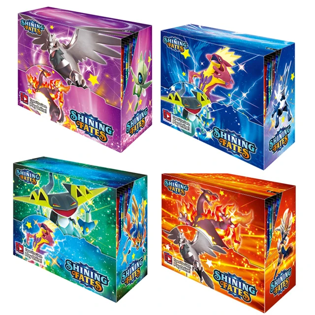 2021 NEW 360Pcs Pokemon TCG: Shining Fates Booster Box Trading Card Game Collection Toys 1