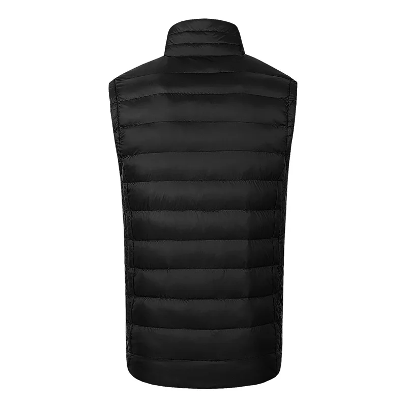 Electric down Feather Cotton Vest Men Autumn And Winter Heating Warm Vest Fever Smart