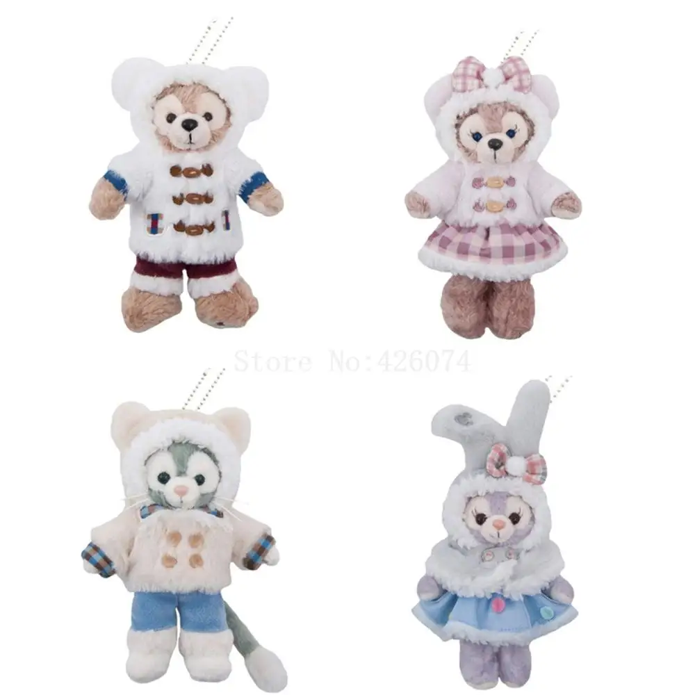 Новые зимние брелки Duffy Shellie May Gelatoni stellamou, мини плюшевые брелки, маленькие панданты, детские мягкие игрушки, игрушки для детей 13 см