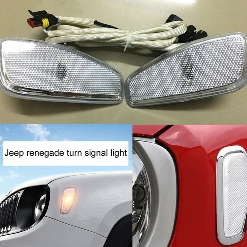 Боковой светодиодный сигнальный светильник Светильник лампы для Jeep Freeman
