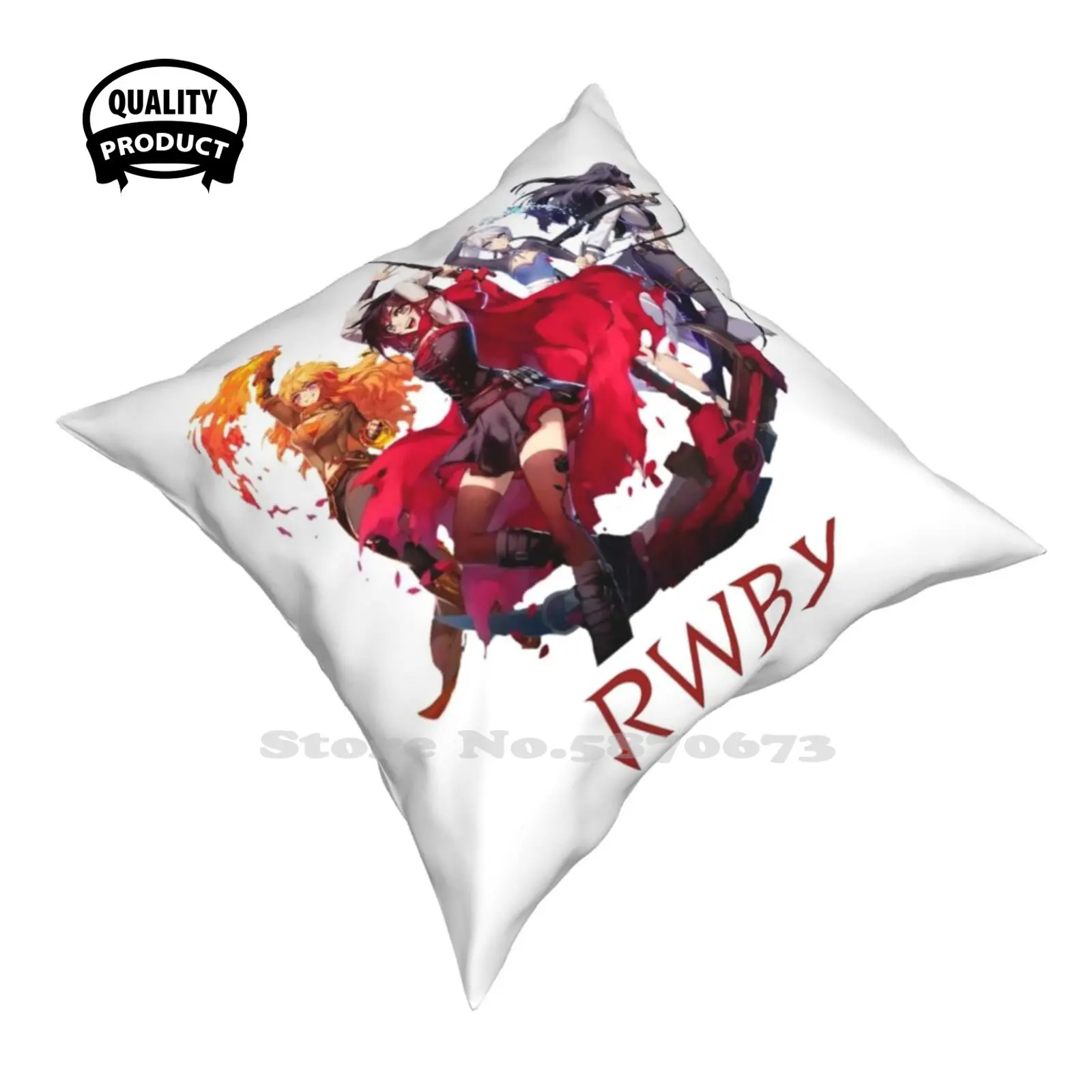 Team Volume 6 Cuscini Custodia Camera Da Letto Decorazione Della Casa Ruby Rose Weiss Schnee Blake Belladonna Yang Xiao Volume Lungo 6 Volume 7