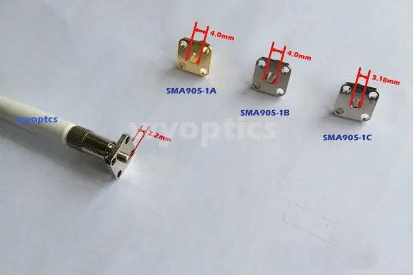 SMA905 Socket SMA Flange Adapter Interface Female Head Instrument Socket Optical Instrument Hole