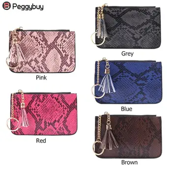 

Women Wallets Small Fashion Snakeskin grain Brand Leather Purse Ladies Card Bag For Women Clutch Female Purse Money Clip Wallet