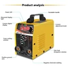 Máquina de soldadura portátil inversor eléctrico ARC-110, 220V/225 V, para trabajo de soldadura DIY y herramienta de trabajo eléctrica ► Foto 2/6