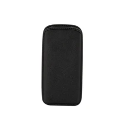 Sleek Black Neoprene Mobile Phone Bag Pouch for iPhone 7 P 8 Plus (Black)