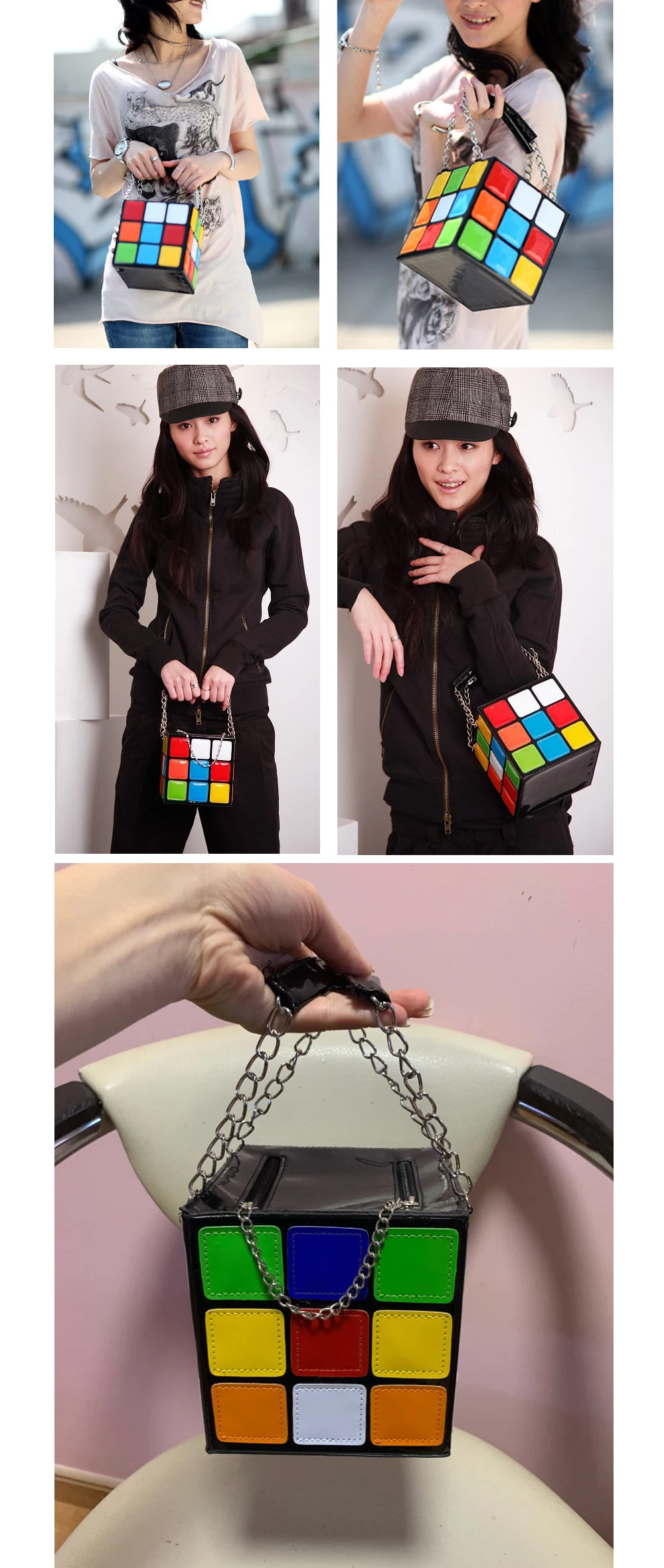 Модная Повседневная красочная сумка из искусственной кожи с надписью Love Cube, кошелек для телефона Ptgirl, небольшие сумки с откидными ящиками, Новое поступление
