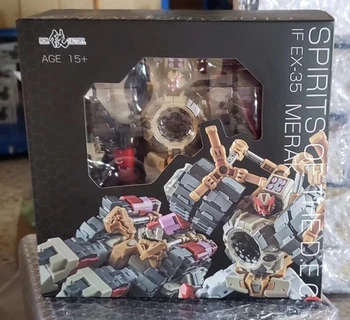 

Transformation Iron Factory IF EX-35 Merak Wild Soul Gate Black Dog Team Tasalas PVC Figure Model Kid Toys