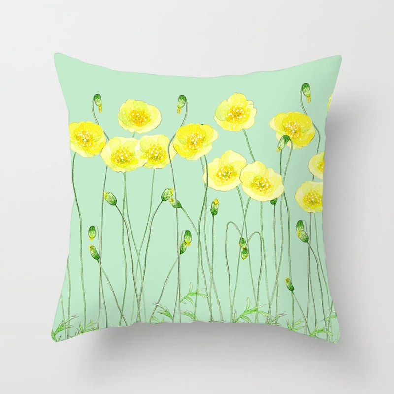 45X45CM Nordic стильные чехлы на подушки евро персонажами из мультфильмов осень и зиму