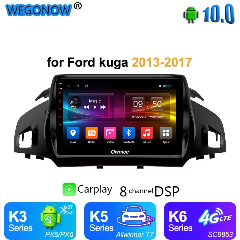 Ownice Android 10 2 din 8Core автомобильный DSP 4 аппарат не привязан к оператору сотовой связи