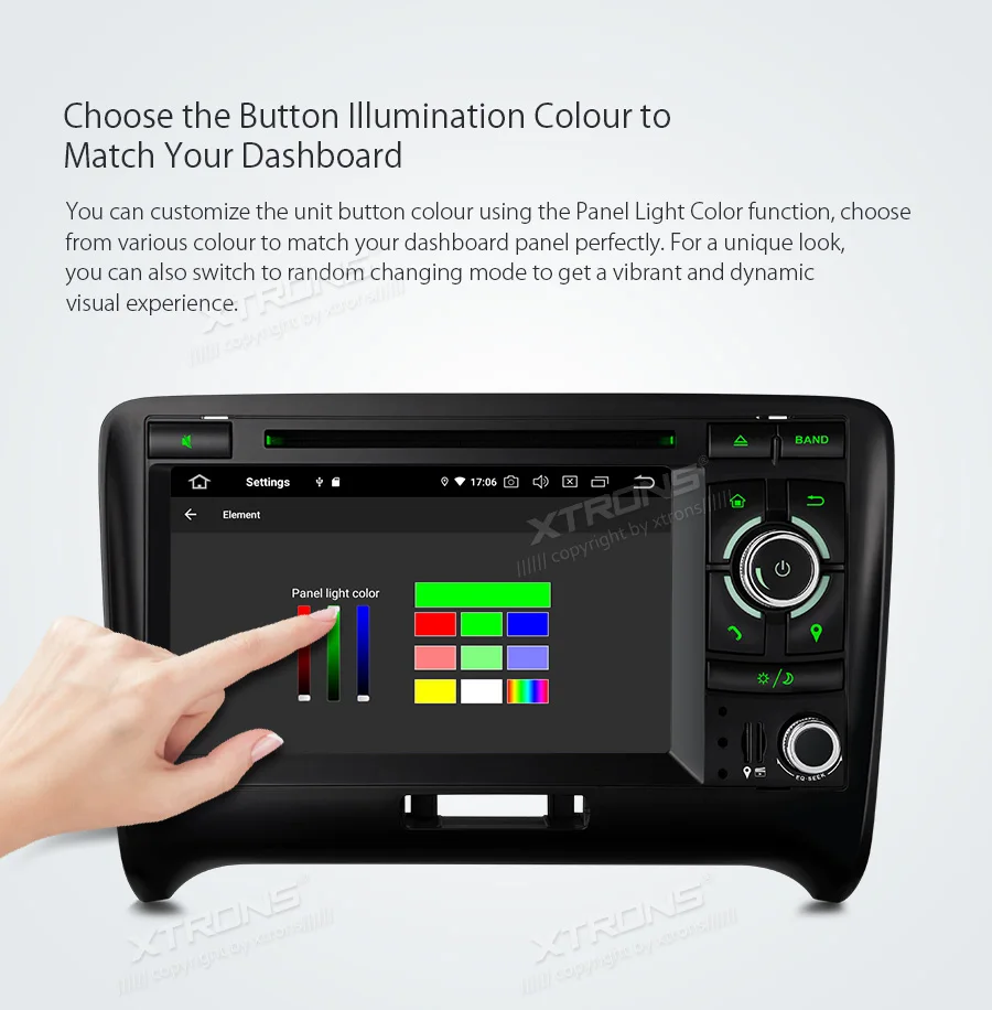 Discount 7" Android 9.0 Pie OS Car DVD Multimedia GPS Radio for Audi TT MK2 (8J) 2006-2014 with 4GB RAM 64GB ROM & 2K Video Support 12