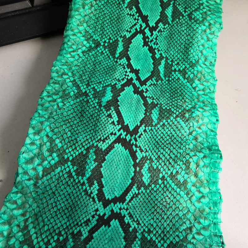 Высококачественный зеленый кожаный бумажник большого размера из Натуральной