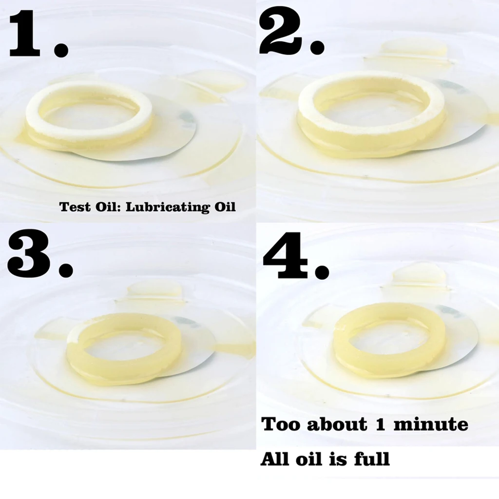 2pcs Waterproof Bike Front Fork O Ring Seal for Oil Storage to Lubricate for The Bike Front Fork