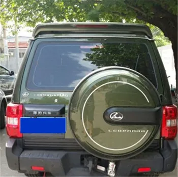 

Car Styling ABS Plastic Unpainted Color Rear Spoiler Tail Trunk Boot Lip Rear Wing For Leopard Q6 2014-2017