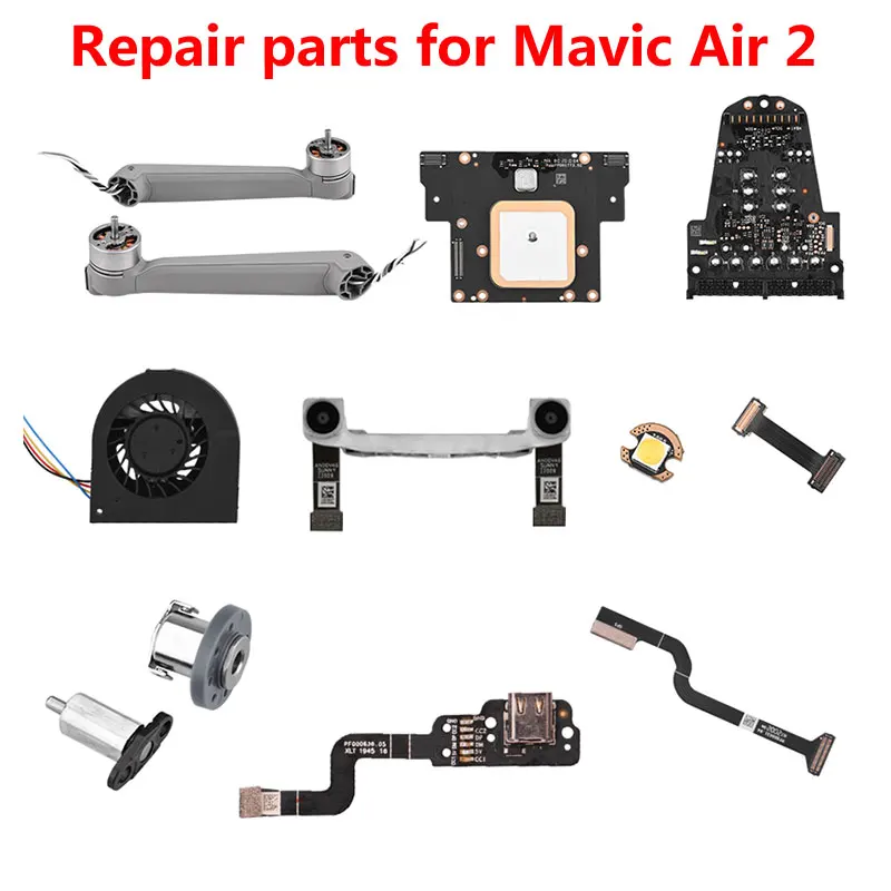 

Original Repair parts for Mavic Air 2 Left Right Rear Arm Shaft GPS Module Control Board Cable for Mavic Air 2 drone Accessories