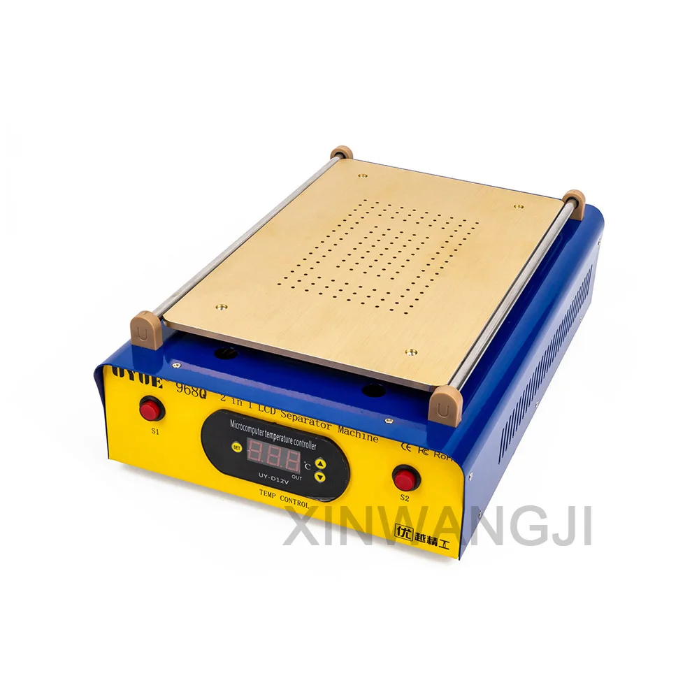Package 2 220V 968Q Встроенный вакуумный насос 14 дюймов ЖК-дисплей Экран ремонт Сепаратор машина для телефонов iPhone iPad Tablet Стекло сепаратор для ремонта - Цвет: Package 2 220V