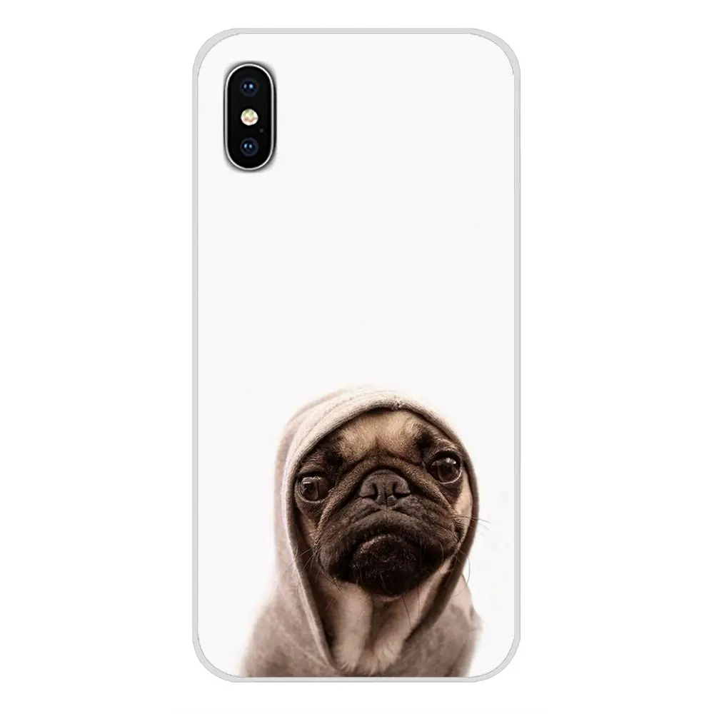 Аксессуары для собак мопс, чехлы для телефонов huawei mate Honor 5X6X7 7A 7C 8 9 10 8C 8X20 30 Lite Pro