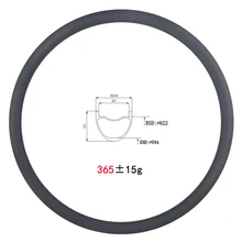 365 г 29er MTB XC AM 33 мм бескамерные шины Clincher карбоновый обод hookless 29 дюймов 27 мм Глубина горный велосипед диски UD матовый 24 28 32 отверстия