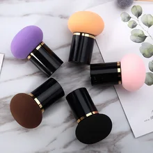 Маленький грибной косметический спонж для макияжа, Подушечка для смешивания лица, Жидкий тональный крем, косметический спонж для пудры, инструменты