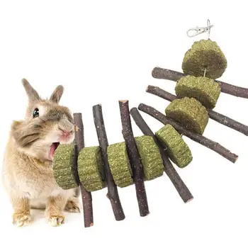 

LanLan 8pcs/set Molar Pasture-cake Skewers for Rabbit Hamster and Guinea Pig