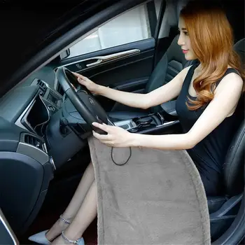 

Washable Electric Heating Knee Blanket Digital Switch 6 Speed Timer Fleece Blanket Corduroy Soft Warm Blanket 12V 30W Car Truck