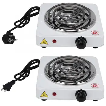 

1000W Iron Burner Electric Stove Hot Plate Portable Kitchen Cooker Coffee Heater Milk Soup Durable Asjustable Quick