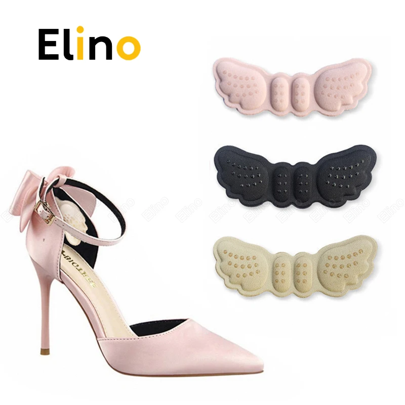 

Non-Slip Stickers for Lady High Heel Shoes Butterfly Adjust Size Heels Liner Grips Protector Pads Anti-Wear Foot Back Care Pad