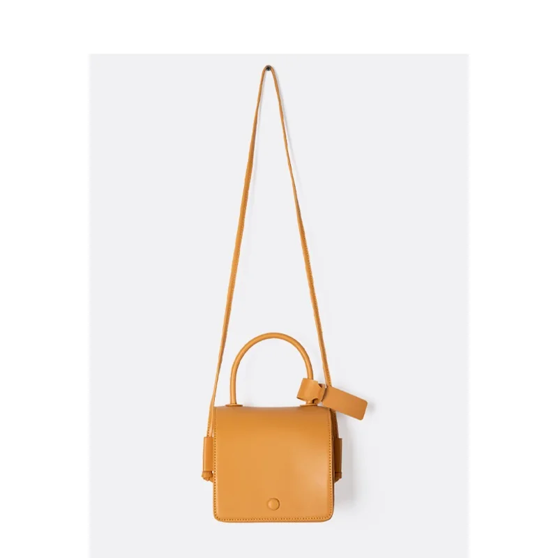 

Retro Solid Color Shoulder Bags For Women Korean Style Fashion PU Leather Tote Crossbody Bag Lady Casual Soft Handle Handbag