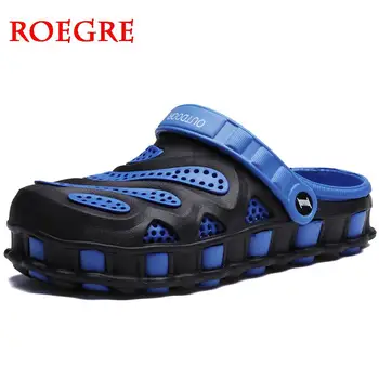 

Summer Men Sandals Fashion EVA Garden Comfortable Soft Non-slip Casual Sandals Men thick bottom Rubber Shoes Beach Man Slippers