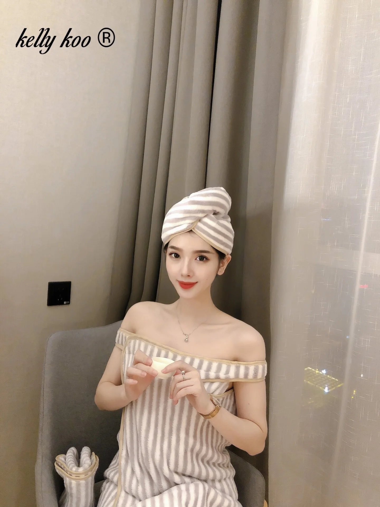 浴巾三件套