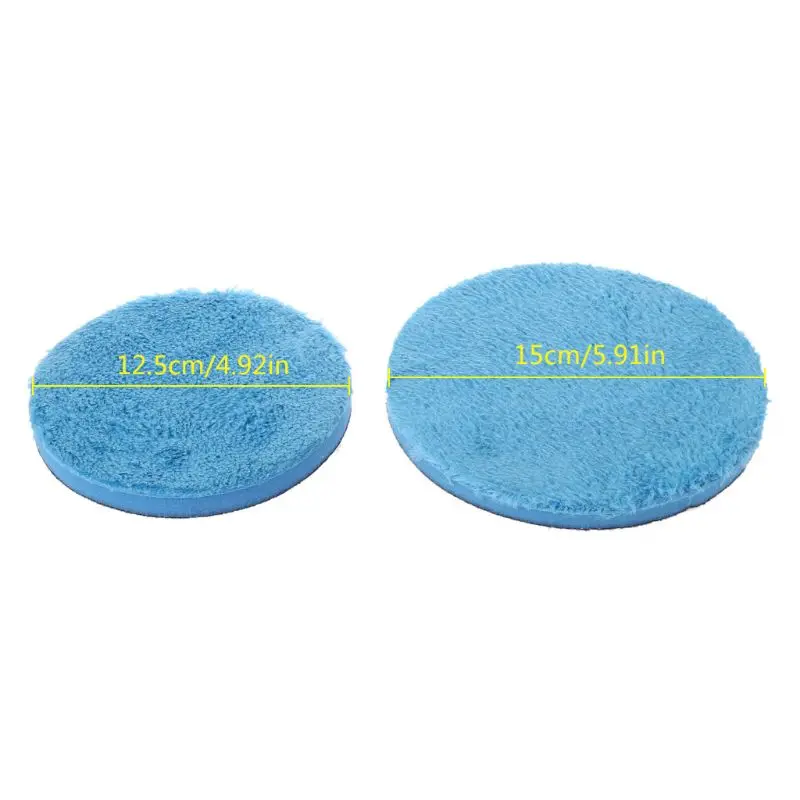 

Car Microfiber Buff Sponge Polishing Plated Crystal Pad For Rotary DA Polishers sponge+microfiber for Rotary and DA polisher