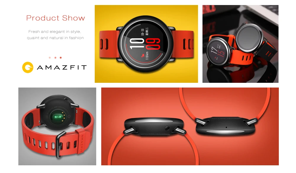 Xiaomi Huami Amazfit Pace умные часы Amazfit умные часы Bluetooth gps информация толчок пульса Интеллектуальный монитор