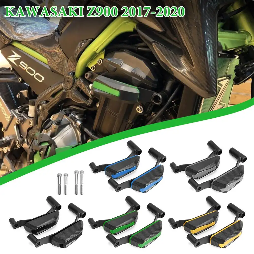 

Для Kawasaki Z900 Z 900 2017-2023 2021 2020 Рамка слайдер защита двигателя защитная крышка корпуса аварийный коврик аксессуары для мотоциклов Новинка